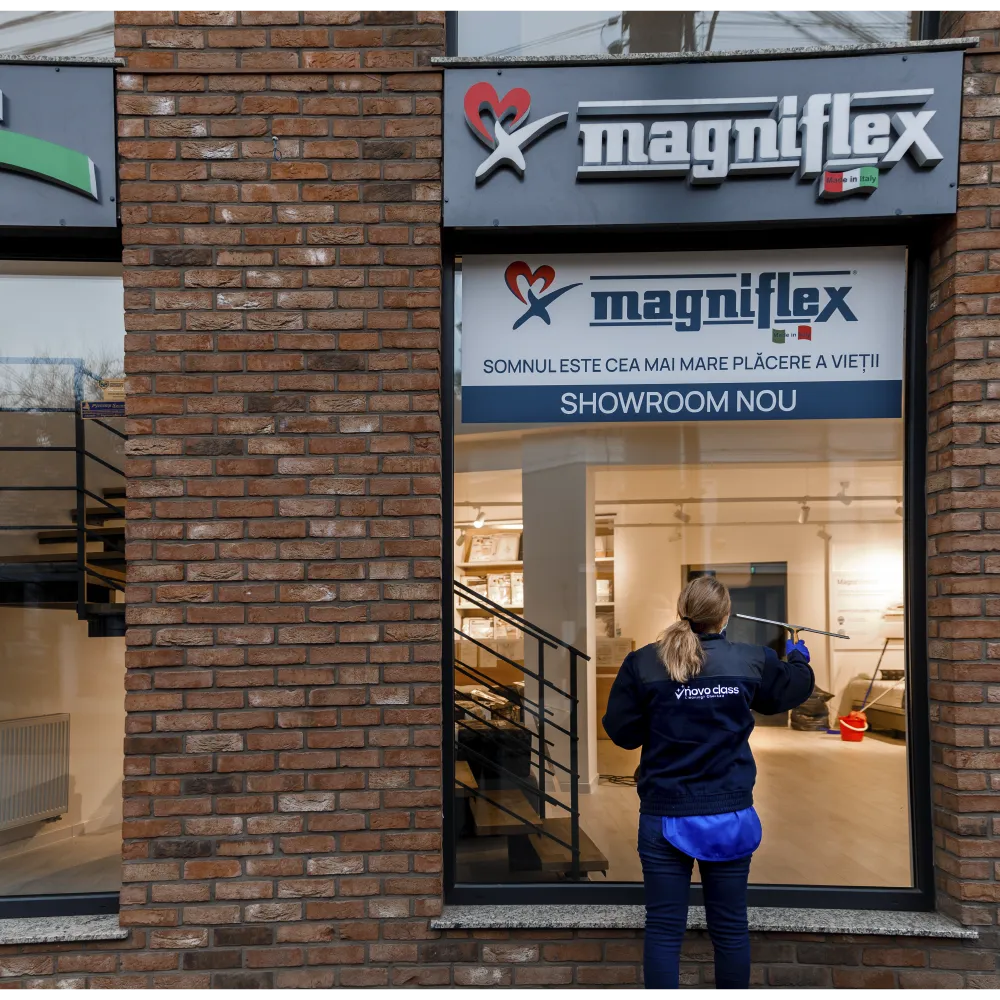 Servicii curățenie și întreținere Novo Class spații comerciale