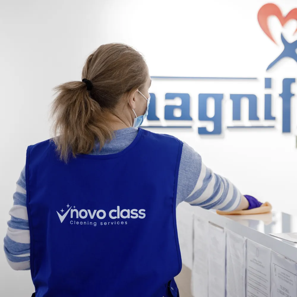 Servicii curățenie și întreținere Novo Class spații comerciale